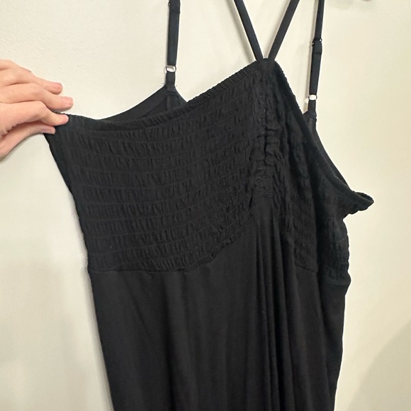 Torrid Super Soft Black Halter Dress With Pockets Size 5 - Picture 2 of 7